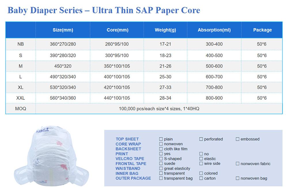 OEM Baby Diaper