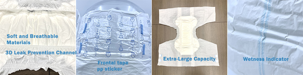 PE film adult diapers